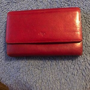 Gorgeous Monsac Heavyweight Burgundy Wallet
